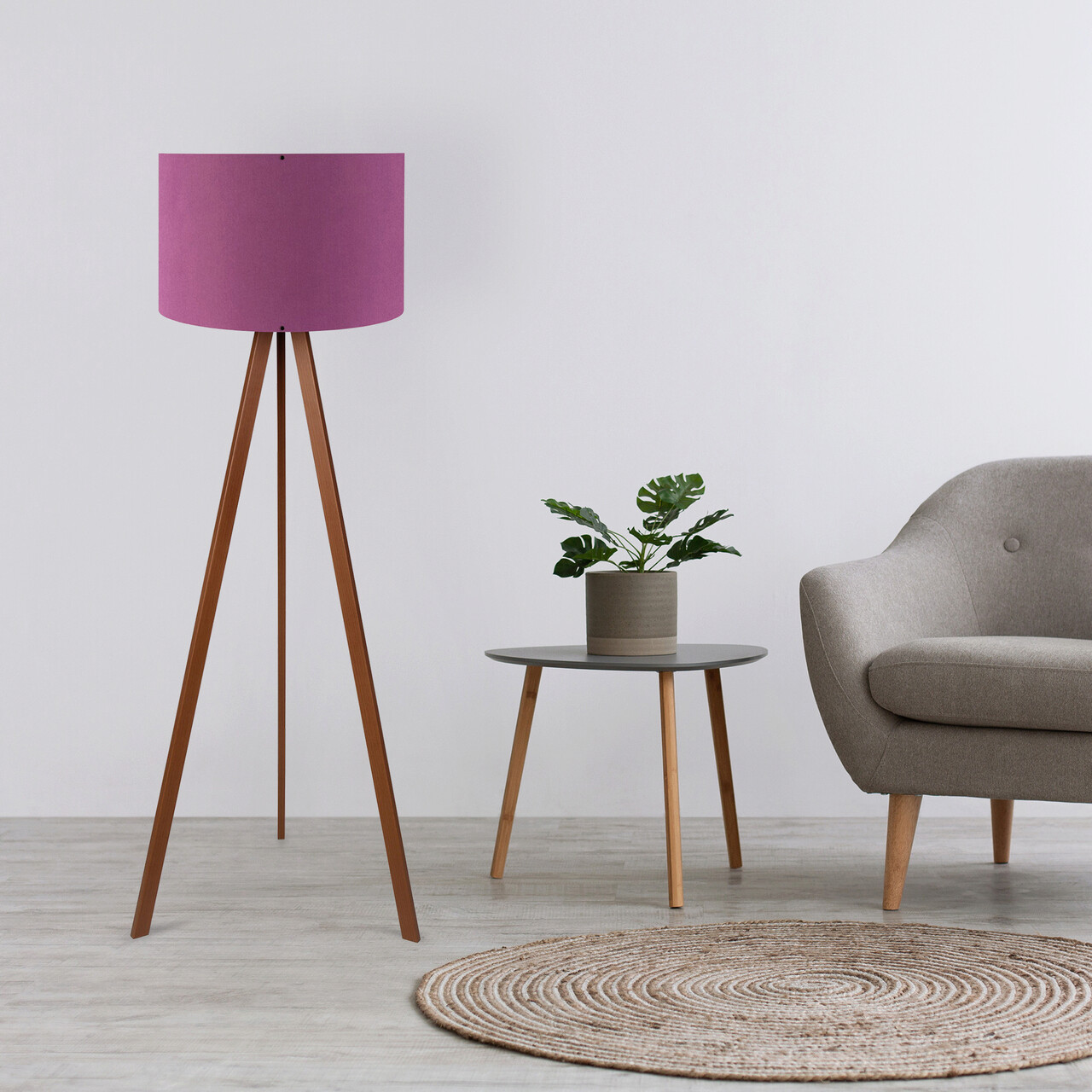 Lampadar, Opviq, 780SGN2455, Liliac / Maro - imagine 4